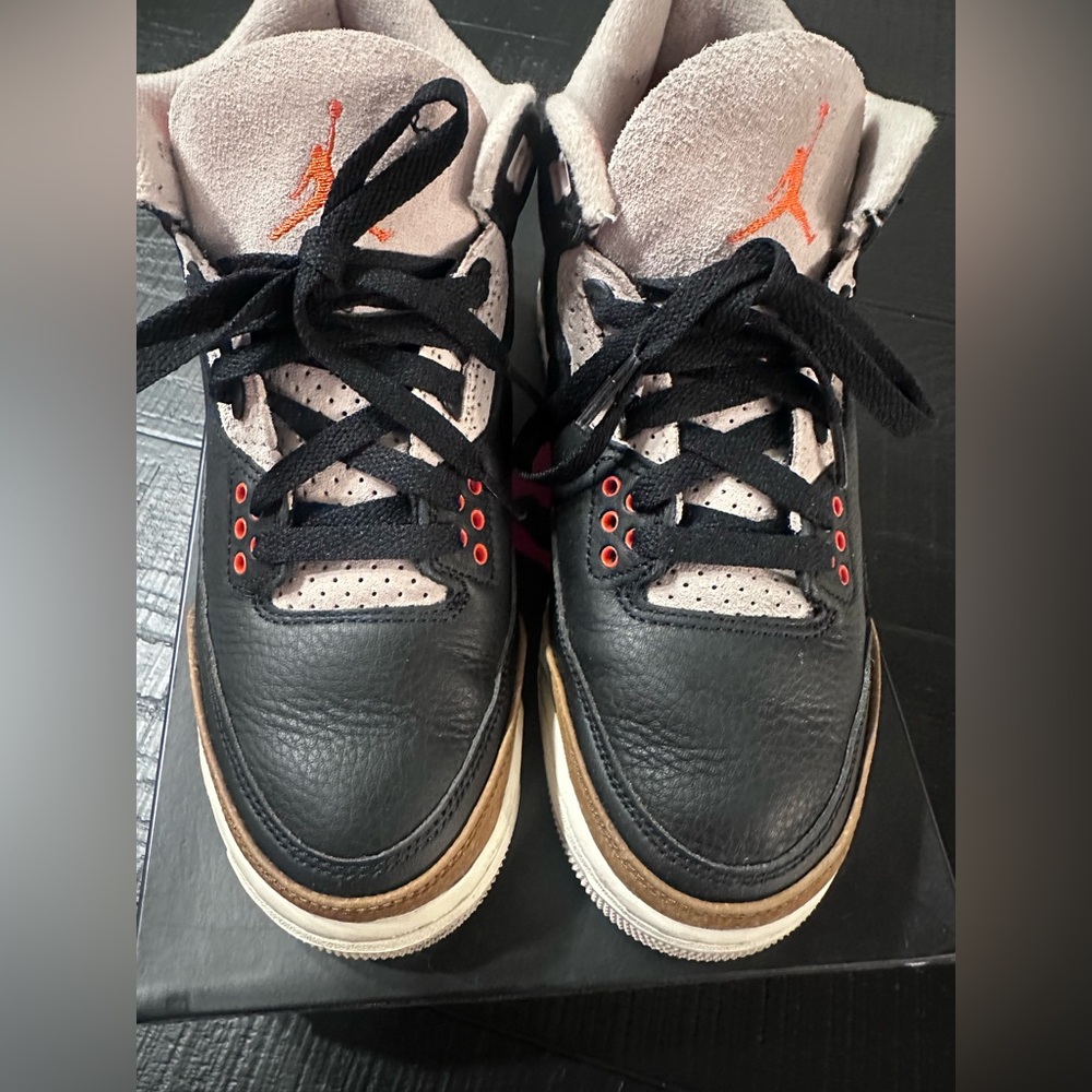 Jordan 3-Fossil Stone-6.5y